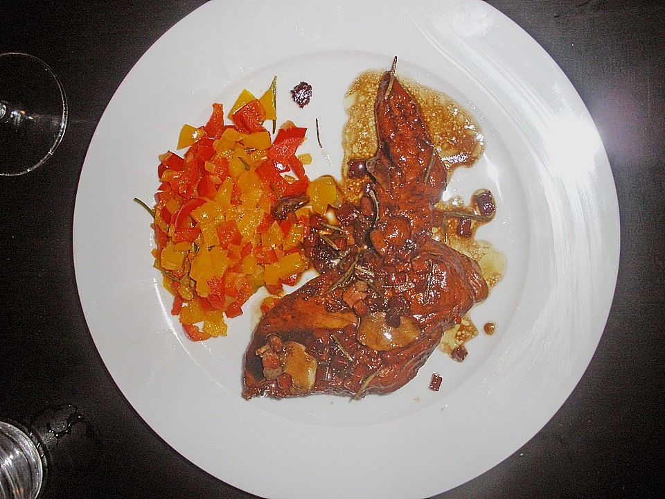 Huhn in Balsamico - Honig - Sauce von mfeldmann| Chefkoch