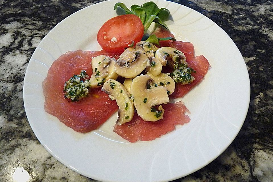 Thunfisch - Carpaccio