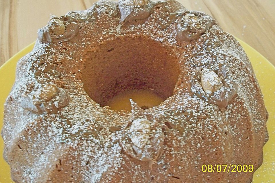 Schokokuchen mit Mandeln