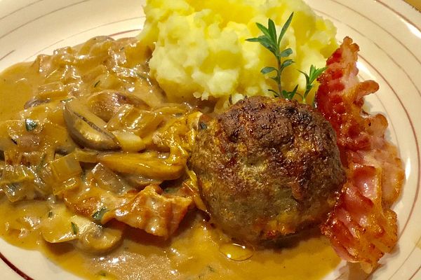 Frikadellen in Pilz - Rahm von Elfenlied | Chefkoch