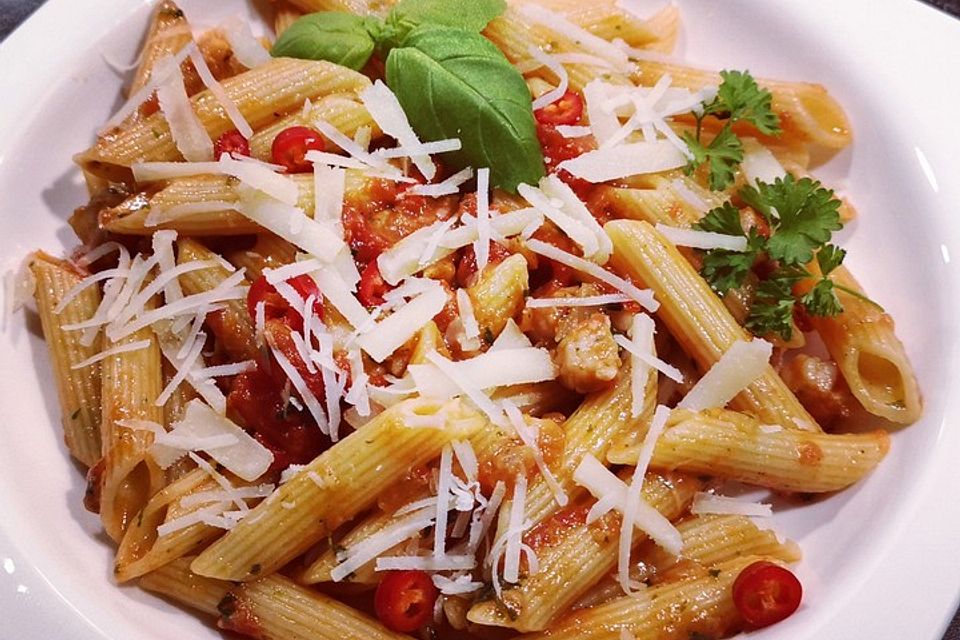 Penne all'arrabbiata