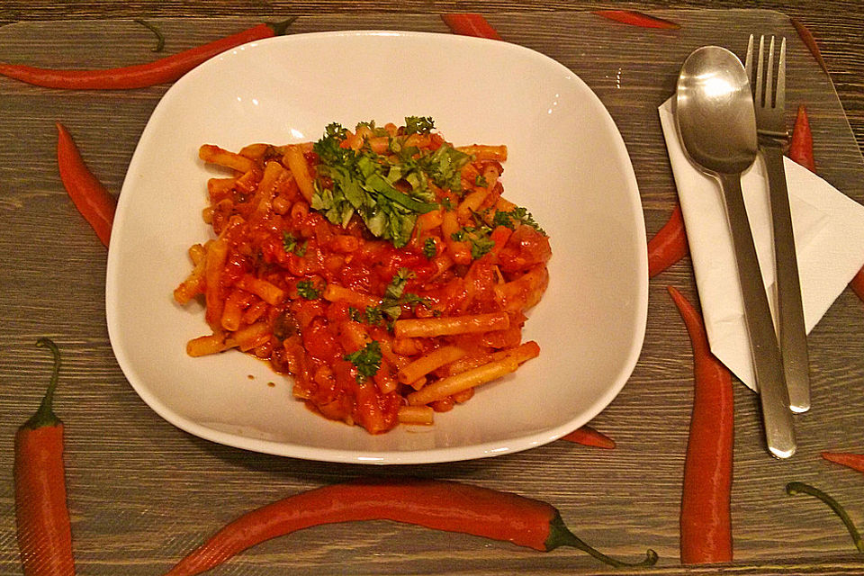 Penne all'arrabbiata