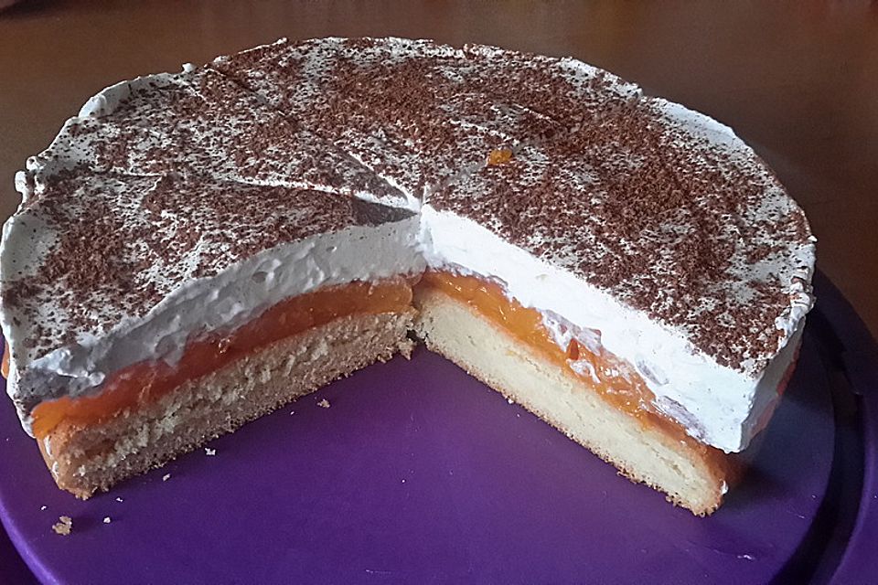 Mandarinen - Schmand - Torte