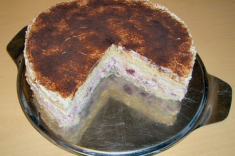 Kirsch - Tiramisu - Torte