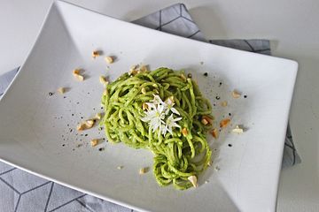Spaghetti Mit Pesto Von Heimwerkerkonig Chefkoch 