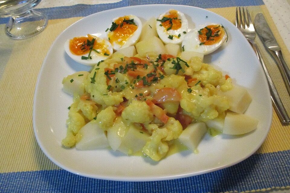 Curry - Eier - Ragout