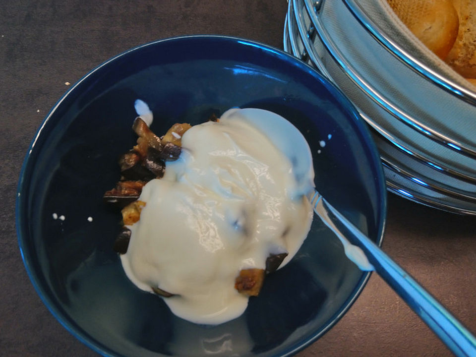 Auberginenjoghurt von Chaosmutti| Chefkoch