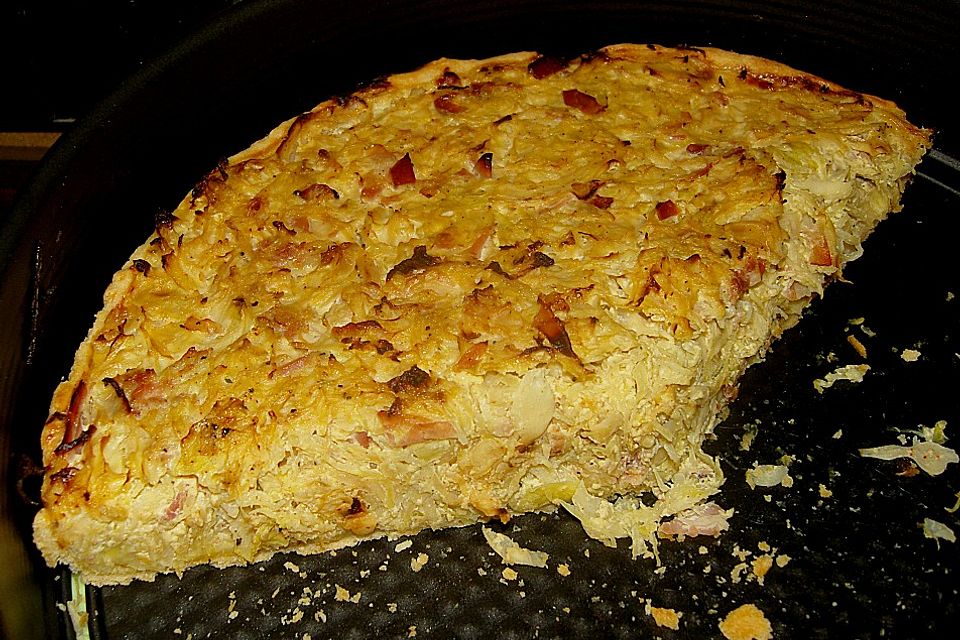 Schwäbischer Krautkuchen