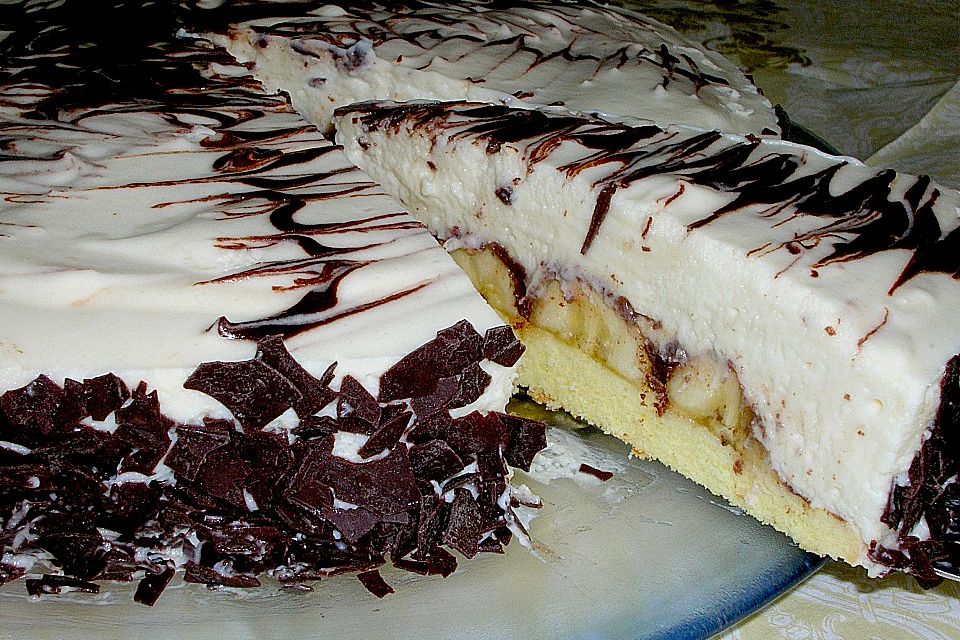 Bananen - Kuppeltorte