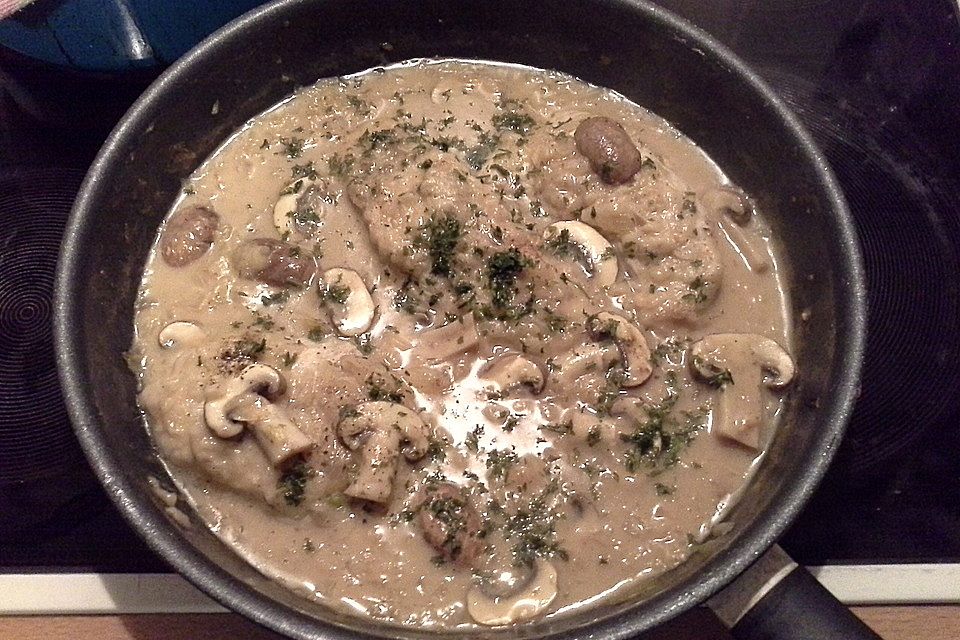 Scallopine di Tacchino ai Funghi