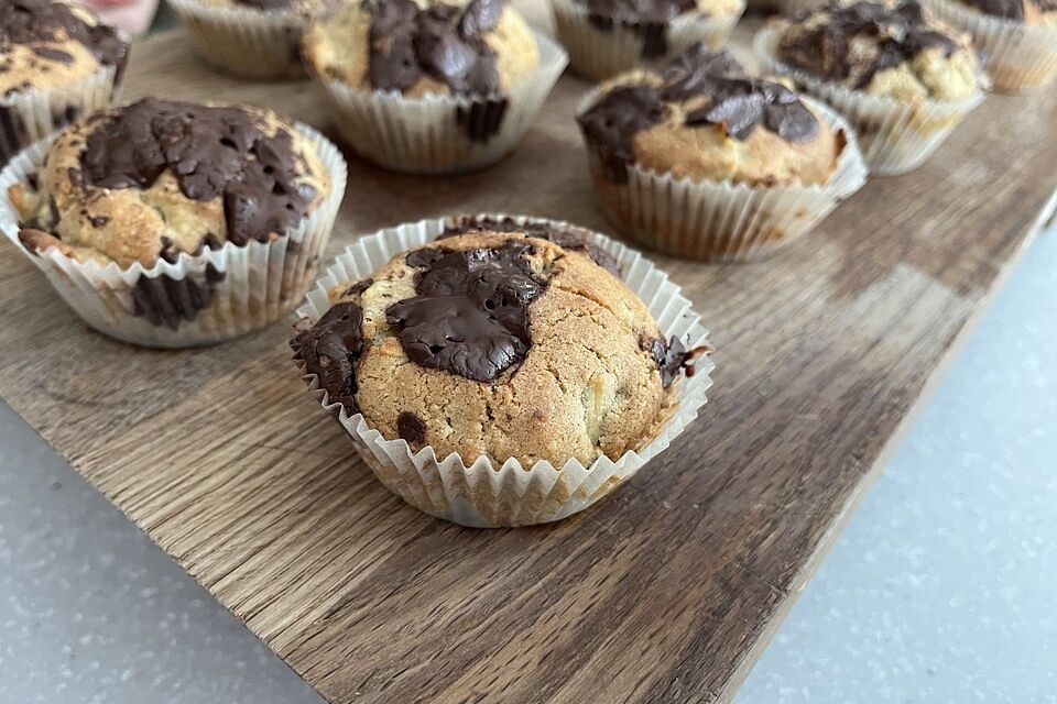 Saftige Apfelmuffins