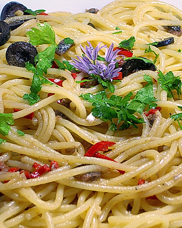 Spaghetti Acciughe