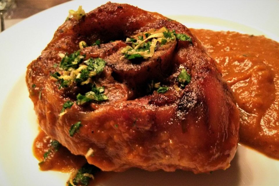 Osso buco mit Gremolata