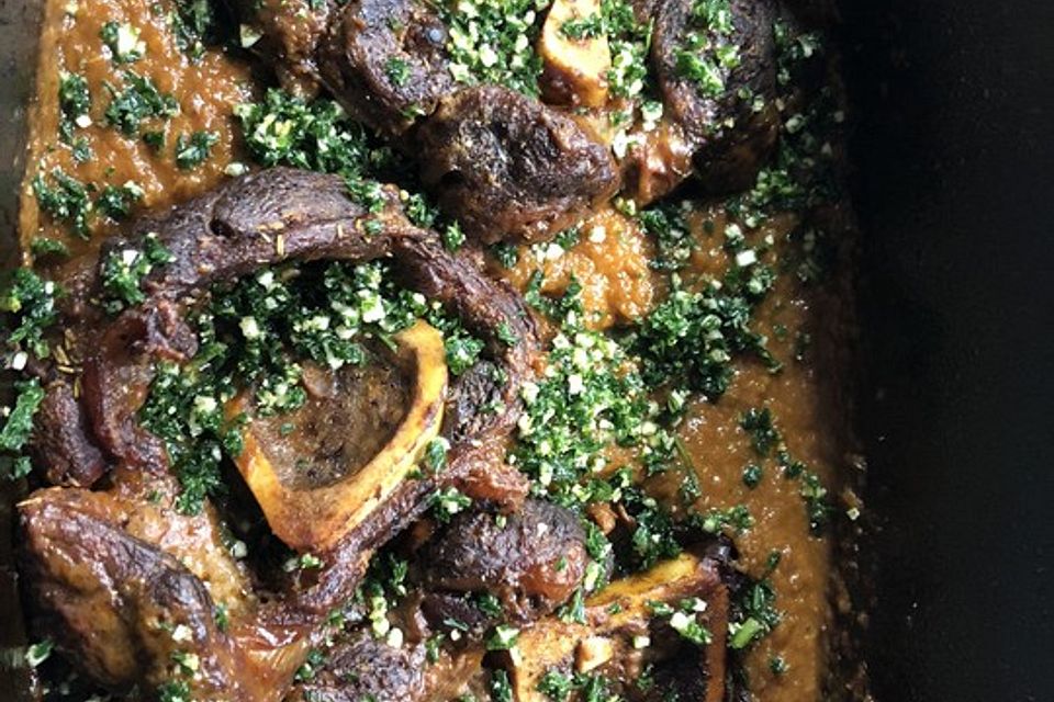 Osso buco mit Gremolata