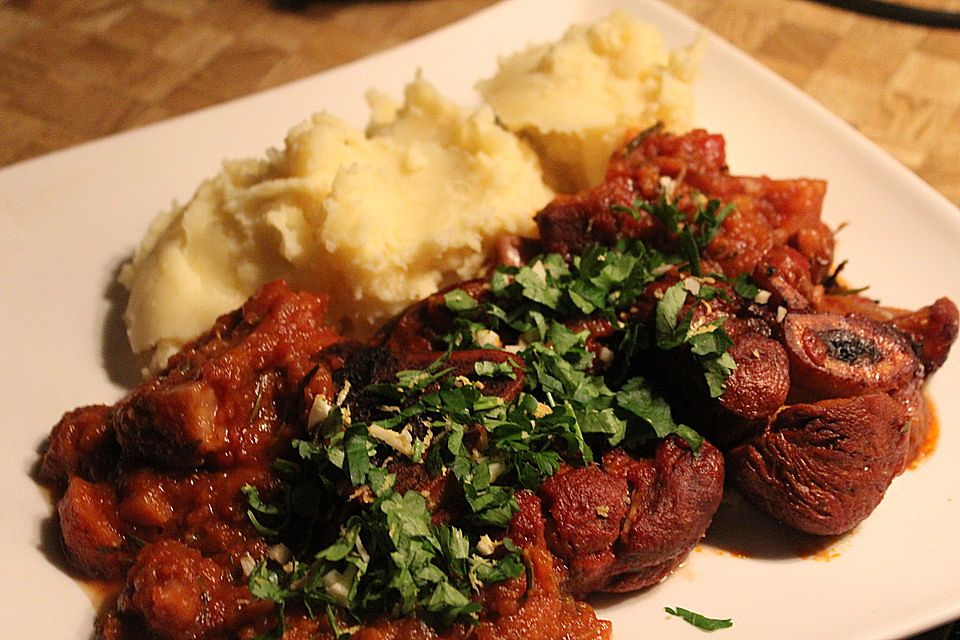 Osso buco mit Gremolata