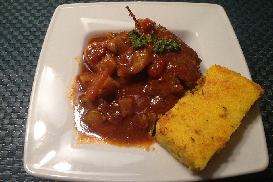 Osso buco mit Gremolata