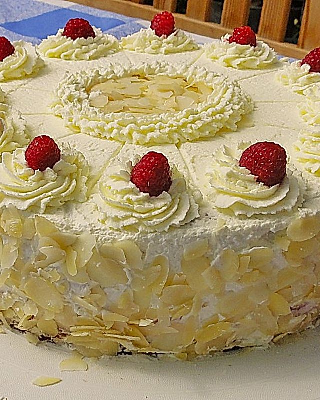 Himbeer - Mandel - Torte