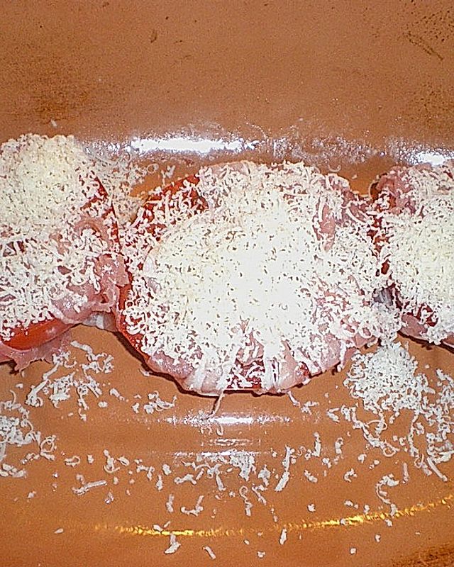 Käsetomaten aus dem Tontopf