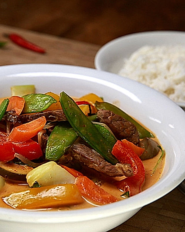 Thai-Red-Curry für mehrere Variationen
