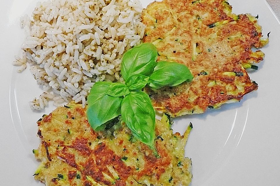 Griechische Zucchini - Küchlein