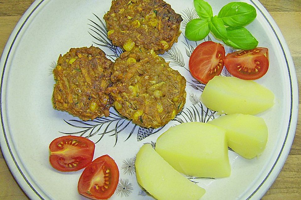 Griechische Zucchini - Küchlein