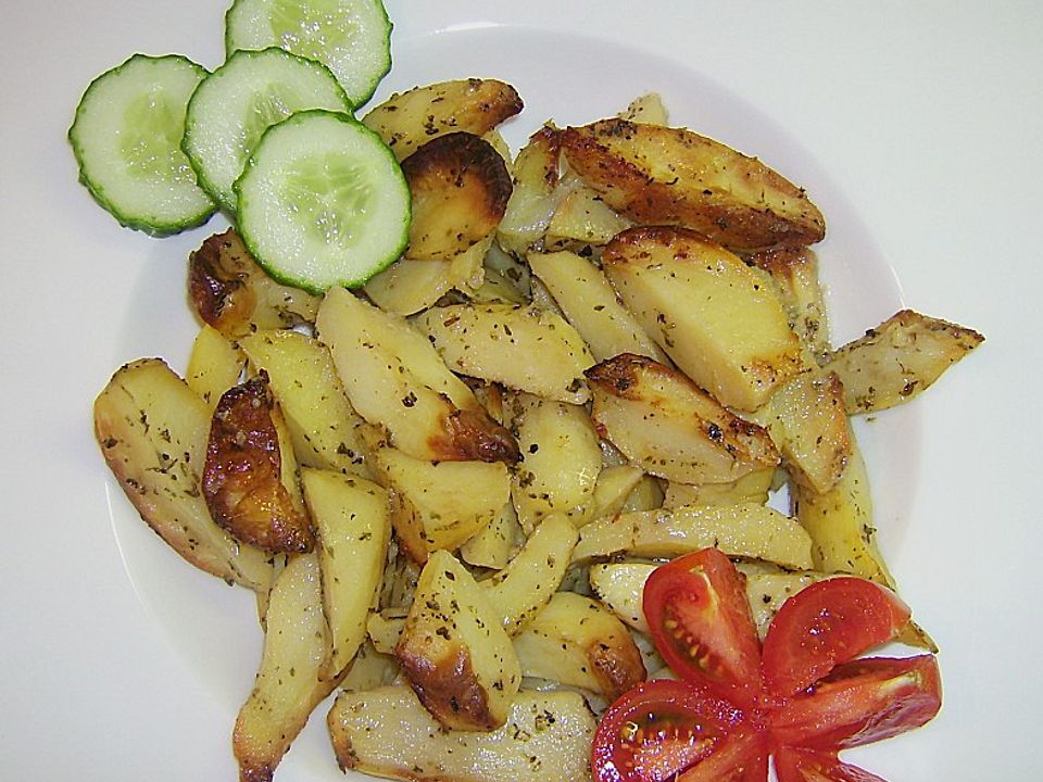 Ofenkartoffeln auf griechische Art von letta22 | Chefkoch