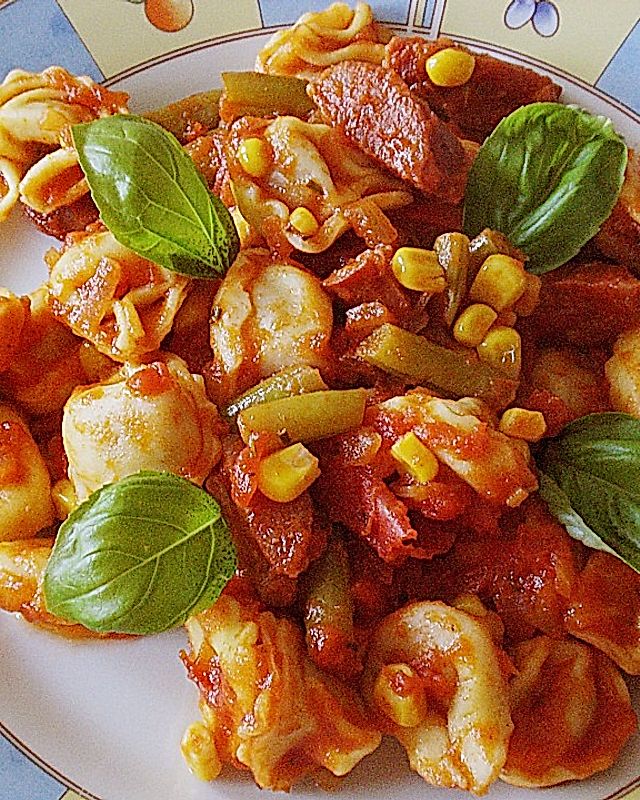 Chorizo - Tortellini - Pfanne