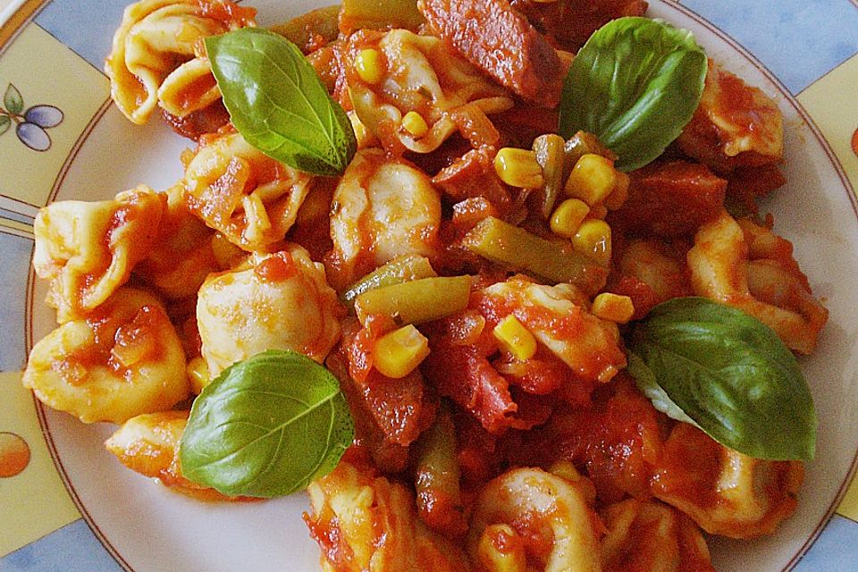 Chorizo - Tortellini - Pfanne