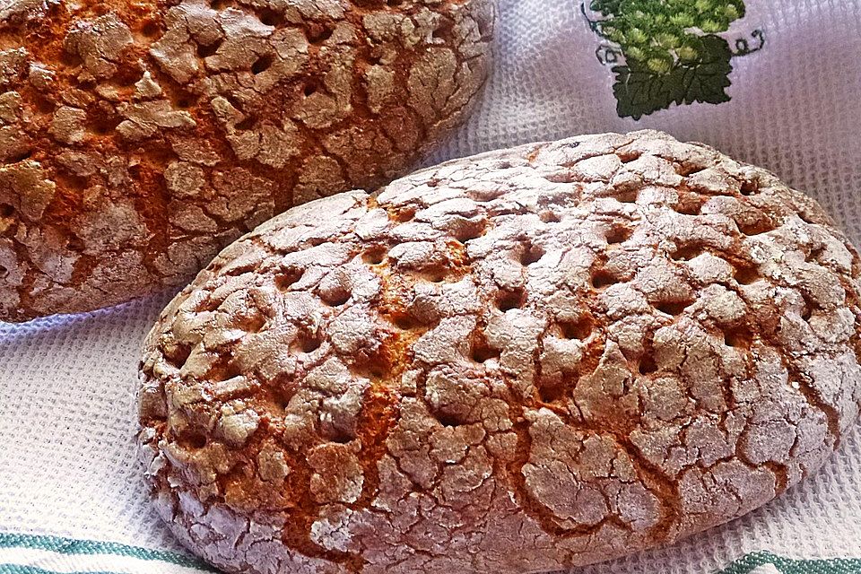 Roggenmischbrot mit Buttermilch TA 200