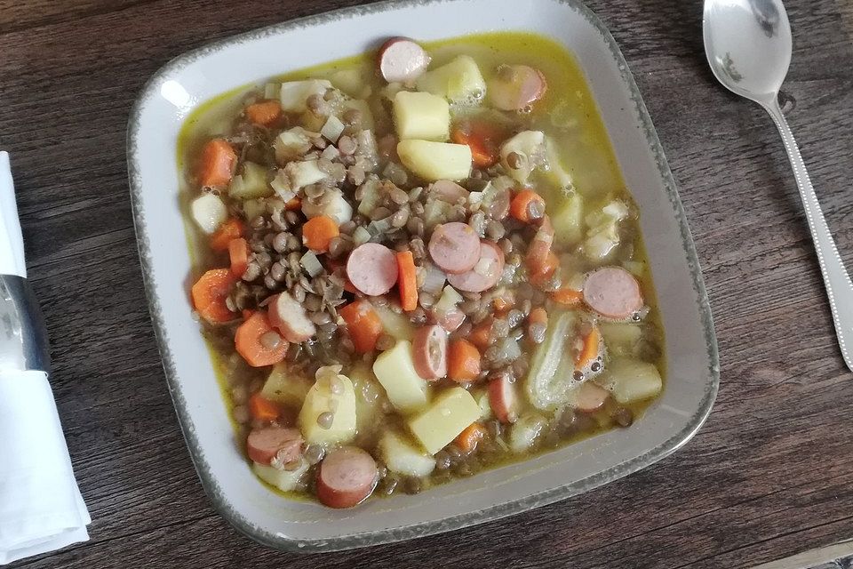 Linsensuppe ala Anna Pauline