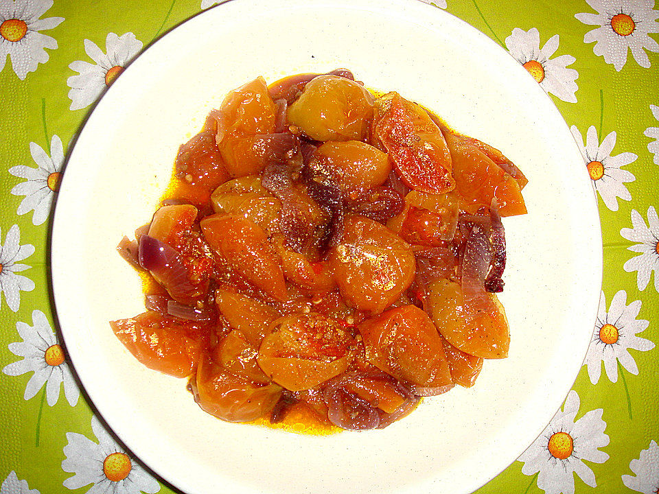 Thymian - Reisbällchen auf Tomatengemüse von ZMTina| Chefkoch