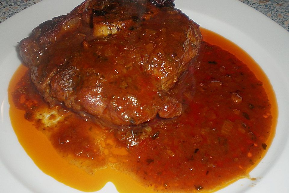 Osso Buco auf toskanische Art