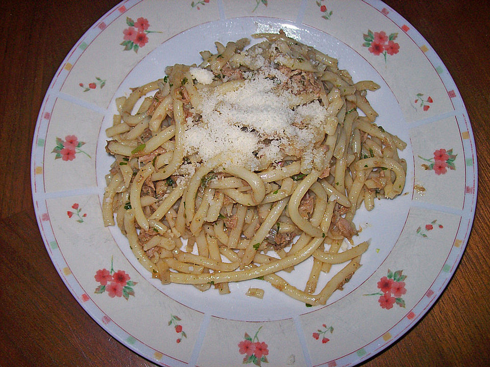 Spaghetti mit Thunfisch von Elarin| Chefkoch