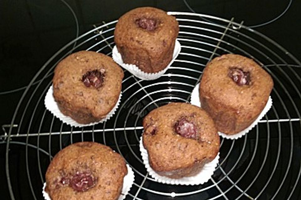 Schoko - Kirsch - Muffins