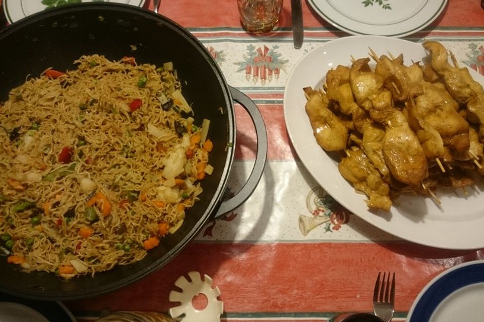 Wok - Nudel - Pfanne