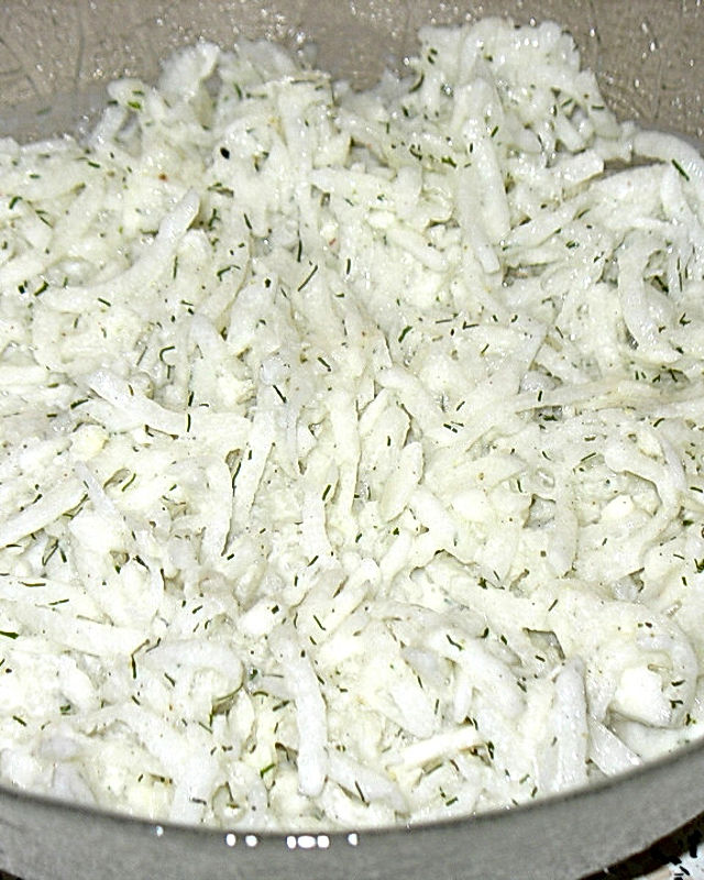 Rettichsalat in Joghurt