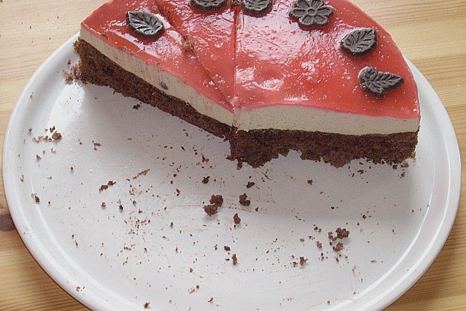 Kirsch - Cappuccino - Torte