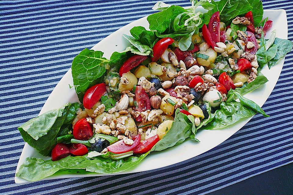 Sommerlicher Kartoffelsalat nach Grassis Art