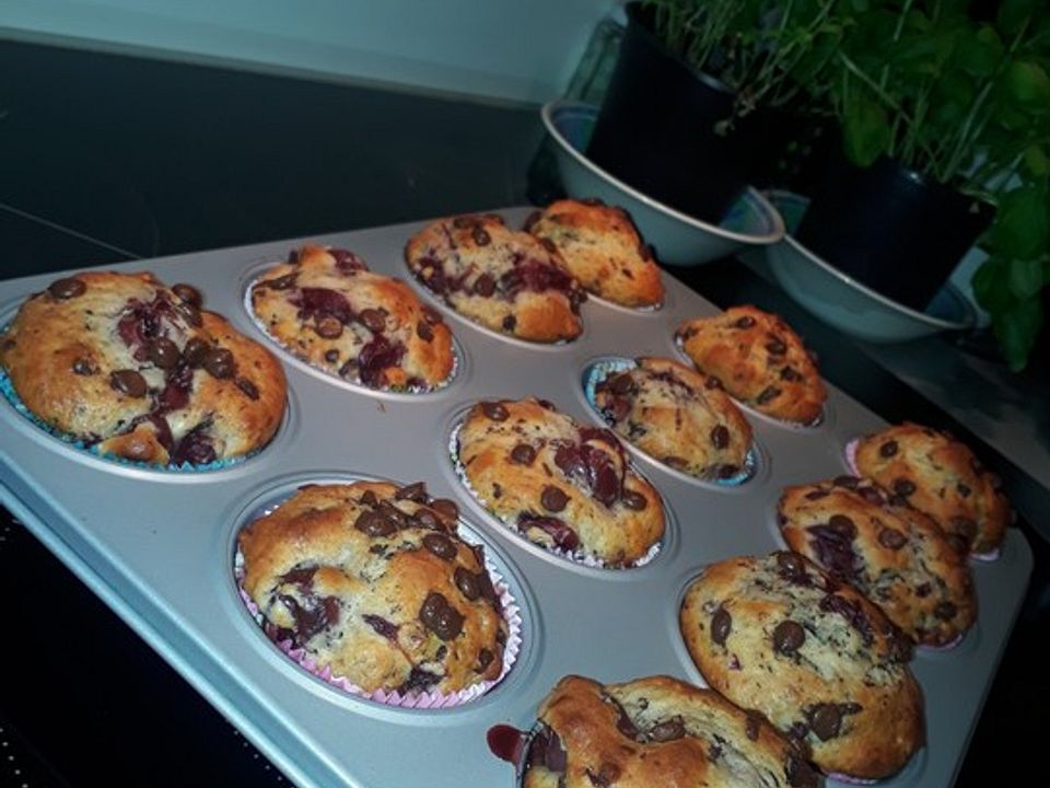 Kirsch - Joghurt - Muffins von Momo-Maus| Chefkoch