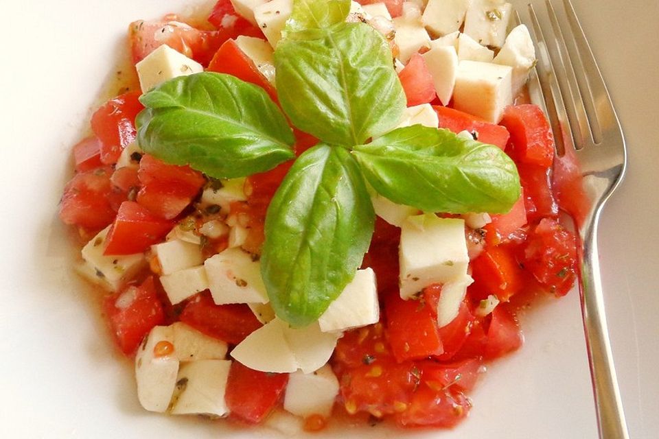 Tomaten - Mozzarella - Salat