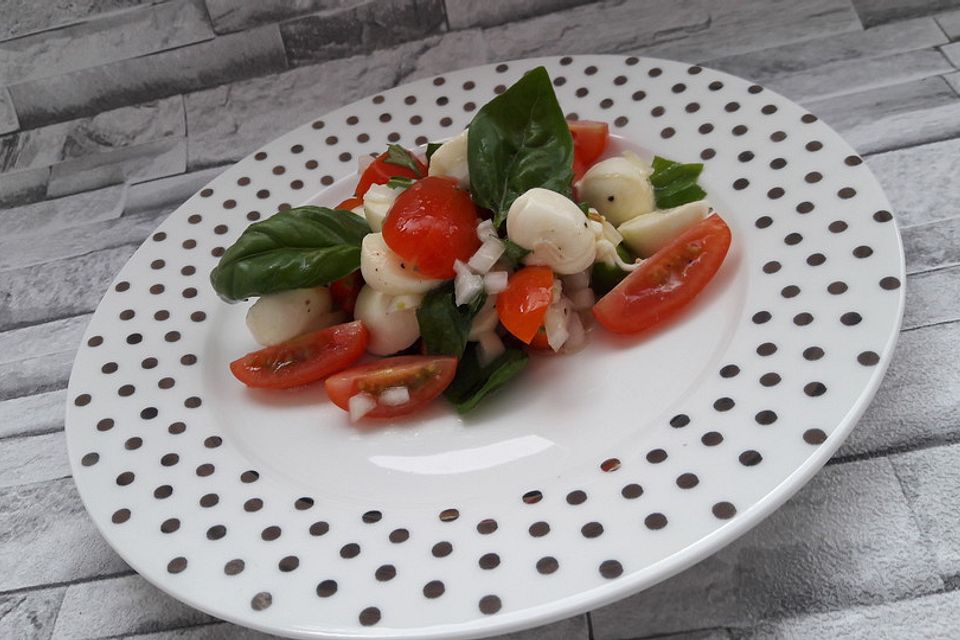 Tomaten - Mozzarella - Salat