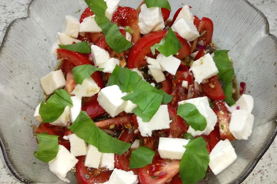 Tomaten - Mozzarella - Salat