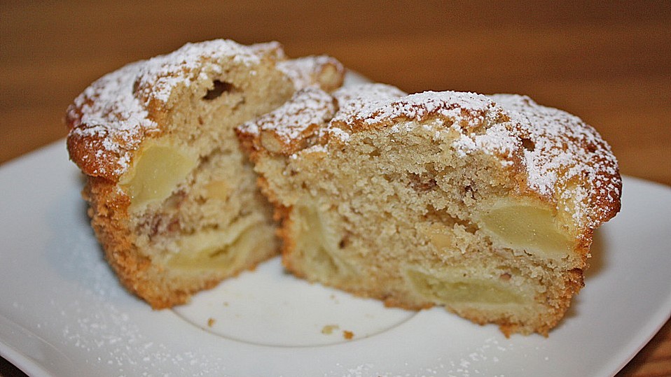 Apfel-Nussmuffins von geferle Apfel-Nussmuffins von geferle