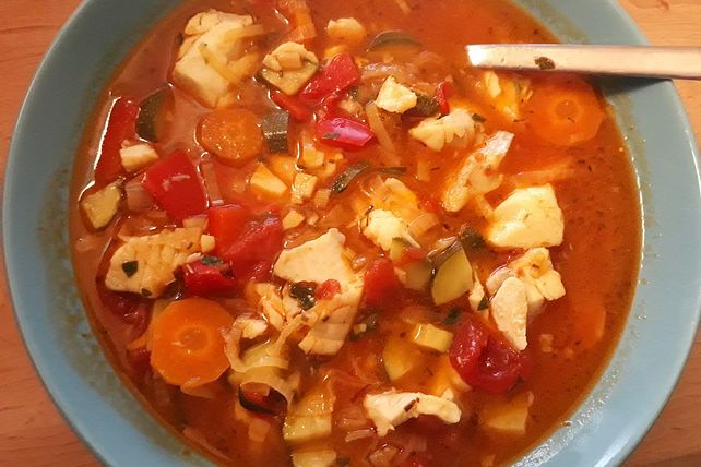 Schnelle Fischsuppe mit Safran und Chili von Erna_Unkraut| Chefkoch