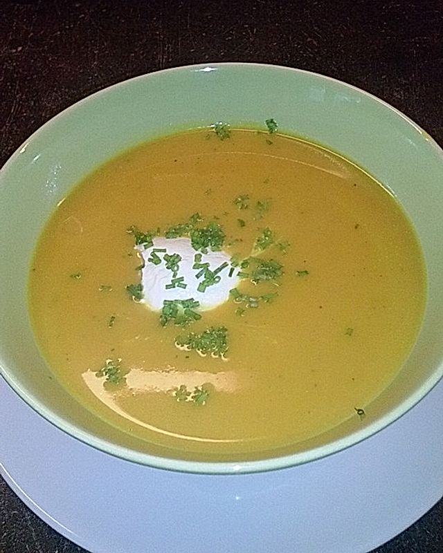 Kürbis - Curry - Kokos - Suppe